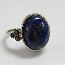 Lapis Oval Ring